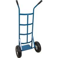 All-Welded Hand Truck, Dual Handle, Steel, 46" Height, 600 lbs. Capacity Par Equipment