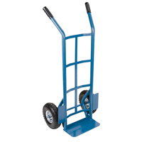 Heavy-Duty Hand Truck, Dual Handle, Steel, 46" Height, 800 lbs. Capacity Par Equipment