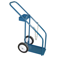 Chariots pour bouteilles de gaz, Roues Semi-pneumatique, Base de , 1000 lb Par Equipment