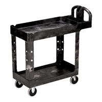 Chariot utilitaire robuste - 4500-88, 2 tiers, 17-1/8" x 33-1/4" x 39", Capacit&eacute; 500 lb Par Equipment