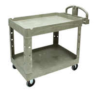 Chariot utilitaire robuste - 4520-88, 2 tiers, 25-1/4" x 39" x 44", Capacit&eacute; 500 lb Par Equipment
