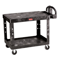 Chariot utilitaire robuste a/tablette plate - 4525-00, 2 tiers, 25-7/8" x 33-3/10" x 43-9/10", Capacit&eacute; 500 lb Par Equipment