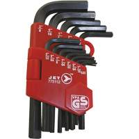 JHK-13 Short Arm Hex Key Set, 13 Pcs., Imperial Par Equipment