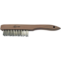 Scratch Brush, Stainless Steel, 4 x 16 Wire Rows Par Equipment