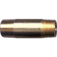 Long Nipple, Brass, 1/4", NPT Par Equipment