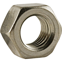 Hex Nut, 1/4", Stainless Steel, Fine Thread MML008 | Par Equipment