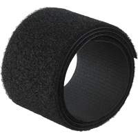 Attache ignifug&eacute;e, Boucle, 50 vg x 3/4", Cousu, Noir Par Equipment
