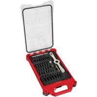 Metric Tap & Die PackOut Set with Hex-Lok 2-in-1 Handle, 38 Pieces Par Equipment