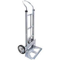 Knocked Down Hand Truck, Continuous Handle, Aluminum, 49-5/8" Height, 500 lbs. Capacity Par Equipment