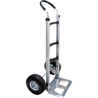 Knocked Down Hand Truck, Continuous Handle, Aluminum, 49-5/8" Height, 500 lbs. Capacity Par Equipment
