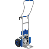 Liftkar&reg; Aluminum Stair Climbing Hand Trucks, Aluminum Frame, 18" W x 61" H, 375 lbs. Capacity Par Equipment