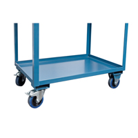 Chariots de service mobiles, 2 Tiers, 24" la x 57" h x 40" p, Capacit&eacute; 1200 lb Par Equipment