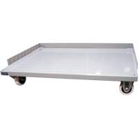 Mobile Dolly Base for Deep Door Storage Cabinets, 38" W x 24" D x 7" H, 1500 lbs. Capacity Par Equipment