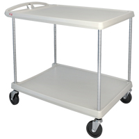 myCart Utility Cart, 2 Tiers, 26" x 36-7/8" x 36", 400 lbs. Capacity Par Equipment