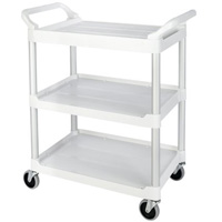 Chariot de service, 3 tiers, 33" x 37" x 18", Capacit&eacute; 200 lb Par Equipment