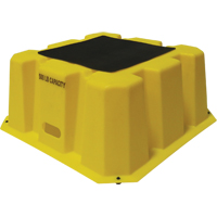 Nestable Industrial Step Stools, 25" x 25" x 10-1/2" High Par Equipment