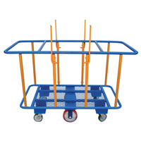 Horizontal Panel Cart, 63-7/16" x 28-1/2" x 40-15/16", 2000 lbs. Capacity MO515 | Par Equipment