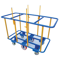 Horizontal Panel Cart, 63-7/16" x 28-1/2" x 40-15/16", 2000 lbs. Capacity MO515 | Par Equipment