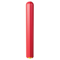 Enveloppe nervur&eacute;e pour butoir, 6" dia. x 56" l, Rouge Par Equipment