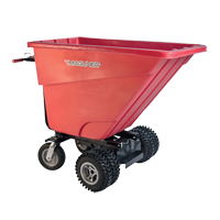 Motorized Tilt Truck, 13,5 pi³ Capacity, 45" H x 33-1/2" W x 68" D Par Equipment