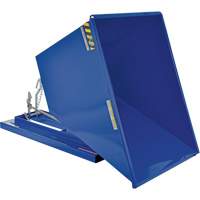 Conteneur autobasculeur, Acier, 1 vg³, Bleu Par Equipment