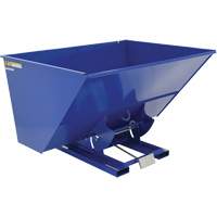 Conteneur autobasculeur, Acier, 3 vg³, Bleu Par Equipment