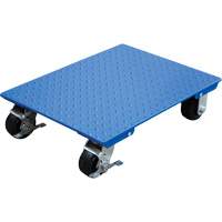 Steel Plate Dolly, 24" W x 30" D x 6" H, 1200 lbs. Capacity Par Equipment
