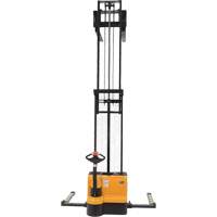 Double Mast Stacker, Electric Operated, 2200 lbs. Capacity, 150" Max Lift MP141 | Par Equipment