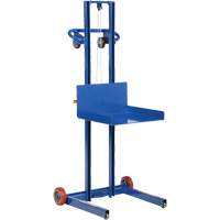 Low Profile Lite Load Lift, Hand Winch Operated, 400 lbs. Capacity, 55" Max Lift MP143 | Par Equipment