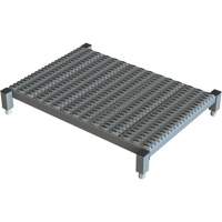 Adjustable Height One-Step Work Platform, 24" W x 36" D, 800 lbs. Capacity, All-Welded Par Equipment