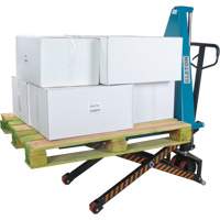 Manual Scissor Skid Lift, 45-1/4" L x 20-1/4" W, Steel, 3300 lbs. Capacity Par Equipment