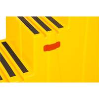 Escabeau industriel, 3 marches, 34-13/16" x 22-7/16" x Hauteur 28-1/2" Par Equipment