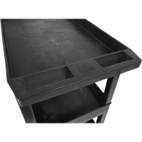 Tub Cart, 3 Tiers, 35-1/4" x 36-1/4" x 18", 300 lbs. Capacity Par Equipment