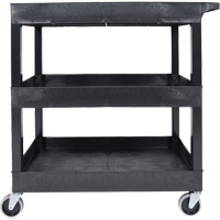 Tub Cart, 3 Tiers, 35-1/4" x 36-1/4" x 18", 300 lbs. Capacity Par Equipment
