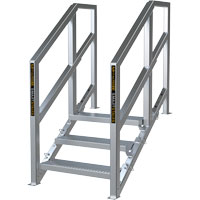 3-5 Step Telescopic Aluminum Smart Stairs Par Equipment