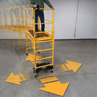 Motorized System for Climb-N-Go Scaffolding Par Equipment