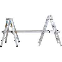 Telescoping Multi-Position Ladder, Aluminum, 300 lbs., CSA Grade 1A MP923 | Par Equipment