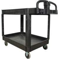 Chariot utilitaire, 2 tiers, 25-5/8" x 33-1/2" x 43-3/4", Capacit&eacute; 550 lb Par Equipment