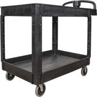 Chariot utilitaire, 2 tiers, 25-5/8" x 33-1/2" x 43-3/4", Capacit&eacute; 550 lb Par Equipment