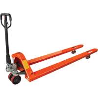 8' Long Fork Hydraulic Pallet Trucks, 96" L x 27" W, 4400 lbs. Capacity Par Equipment