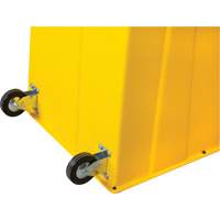 Industrial Step Stool, 4 Steps, 44" x 22-1/4" x 65-1/8" High Par Equipment