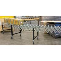 Expandable Conveyor, 23" W x 24' L, 200 lbs. per lin. ft. Capacity Par Equipment