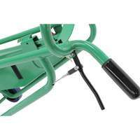 Powered Drum Hand Truck with Pneumatic Wheels Par Equipment