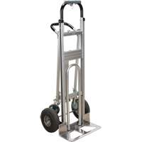 3-in-1 Convertible Hand Truck, Aluminum, 600 lbs. Capacity Par Equipment