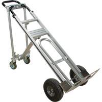 3-in-1 Convertible Hand Truck, Aluminum, 600 lbs. Capacity Par Equipment