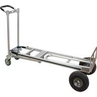 3-in-1 Convertible Hand Truck, Aluminum, 600 lbs. Capacity Par Equipment