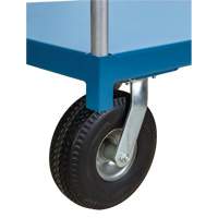 Heavy-Duty Platform Truck, 48" L x 24" W, 1200 lbs. Capacity, Flat Free Casters Par Equipment