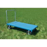 Heavy-Duty Platform Truck, 48" L x 24" W, 1200 lbs. Capacity, Flat Free Casters Par Equipment