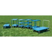 Heavy-Duty Platform Truck, 48" L x 24" W, 1200 lbs. Capacity, Flat Free Casters Par Equipment