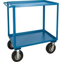 Outdoor Shelf Cart, 2 Tiers, 24" W x 39" H x 51" D, 1200 lbs. Capacity Par Equipment